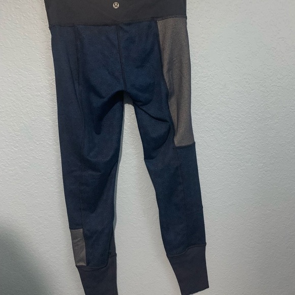 Lululemon Wunder Under Pant Full-On Lyon (Sashiko)-Kanoko Tights - Picture 7 of 7